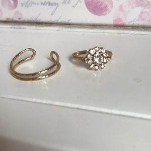 GOLD SET OF RINGS